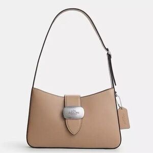 NEW- Coach Eliza Shoulder Bag- color Taupe